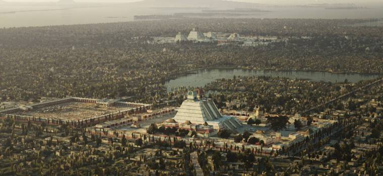 Tak wyglądał Tenochtitlan. Antyczna stolica Meksyku odtworzona w grafice 3D