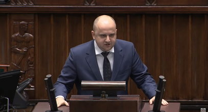 Burzliwa reakcja na przemówienie posła Mateckiego. "Skandal", "hejter", "zejdź z mównicy"