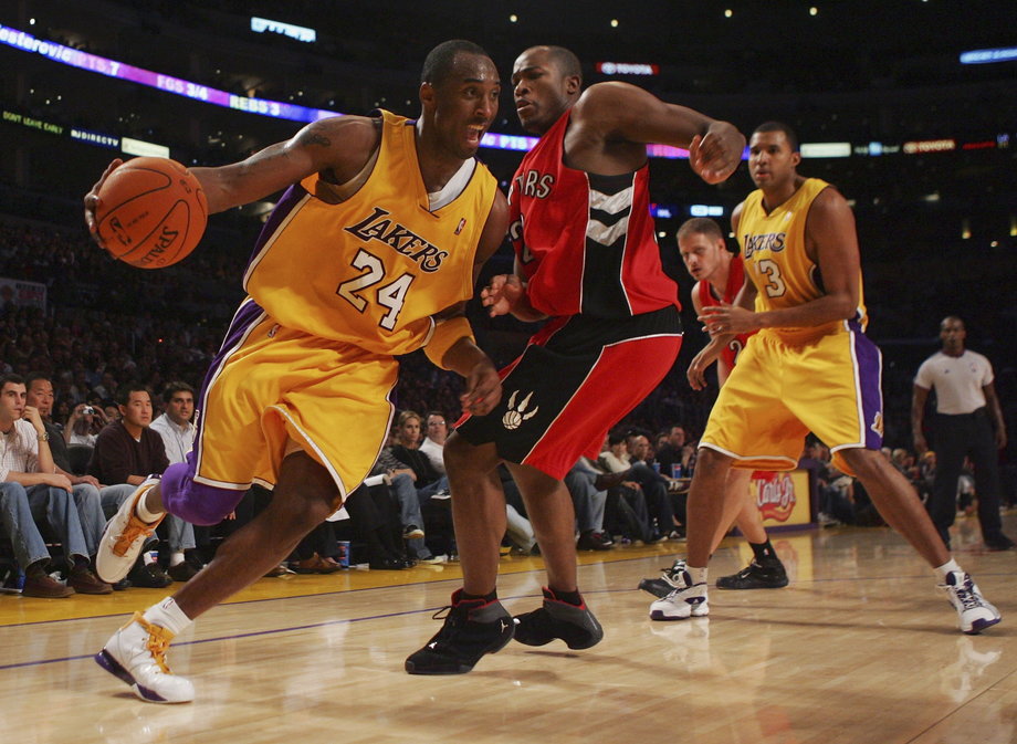 In a 2006 game against the Toronto Raptors, Bryant scored a career-high 81 points, second in history only to Wilt Chamberlain's famous 100-point game in 1962.