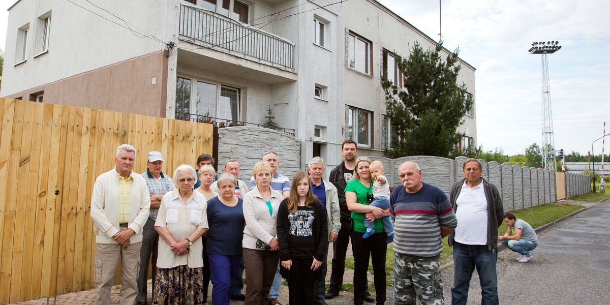 noclegownia blok konflikt