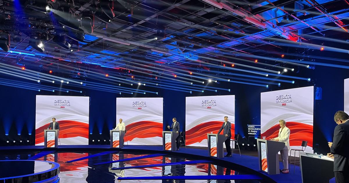 Rozpoczęła się "Debata Wyborcza 2023". Transmitowana na antenach TVP