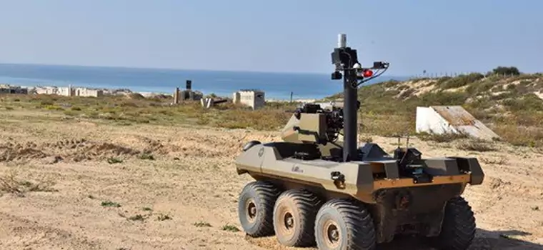Izrael wysłał robota z karabinem maszynowym do kontrolowania Strefy Gazy