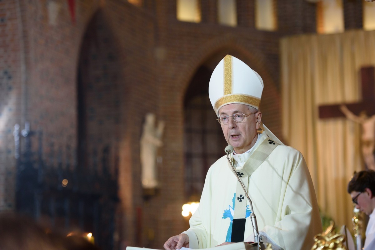 Przewodniczący Konferencji Episkopatu Polski, metropolita poznański abp Stanisław Gądecki, PAP/Jakub Kaczmarczyk