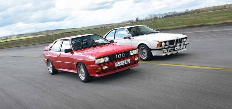 Audi Quattro BMW 635