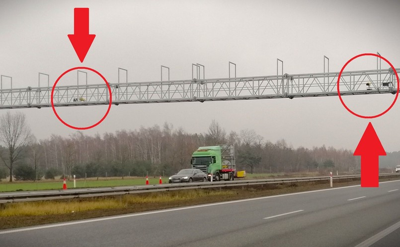 Nowy odcinkowy pomiar prędkości już łowi na autostradzie. Mandat co 4 minuty