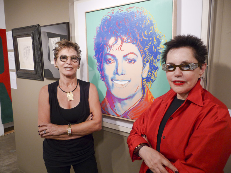Portret Michaela Jacksona namalowany przez Andy'ego Warhola
