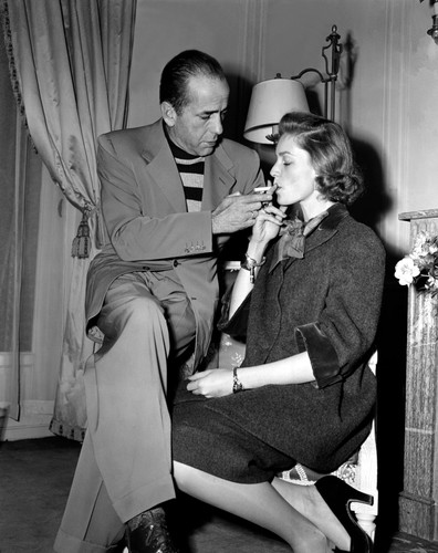 Lauren Bacall i Humphrey Bogart w 1951 roku