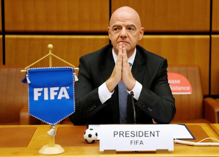 Gianni Infantino zakażony koronawirusem