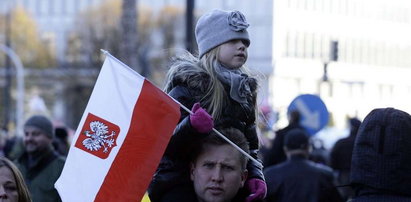 Tysiące Polaków na obchodach Święta Niepodległości