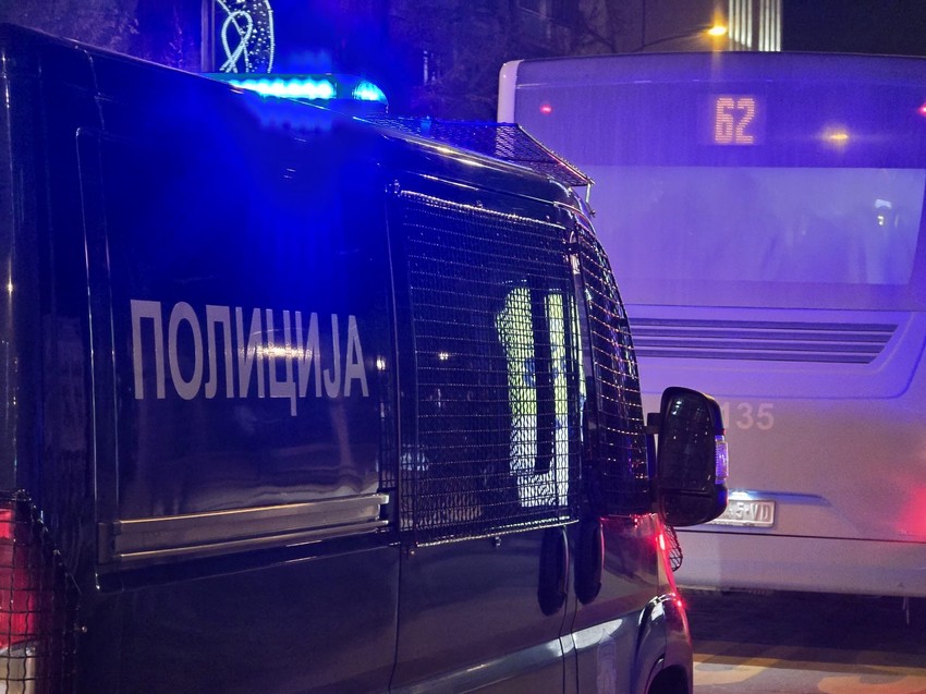 Hapšenje u centru Novog Sada