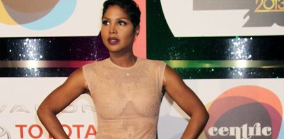 Toni Braxton pokazała za dużo