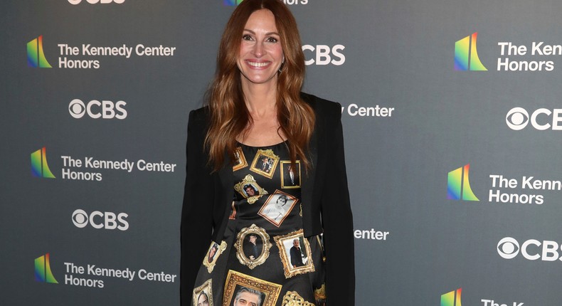 Julia Roberts at the Kennedy Center Honors in Washington, DC, on December 4, 2022.Greg Allen/Invision/AP