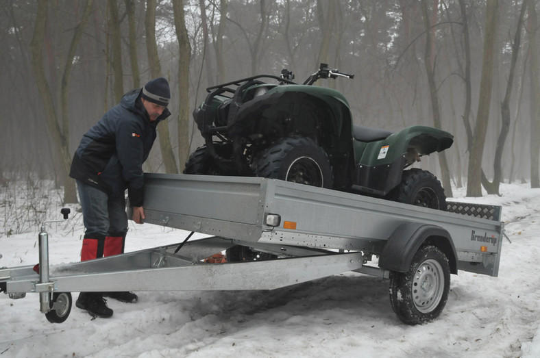 Brenderup ATV-2: przyczepa idealna do transpotu quada