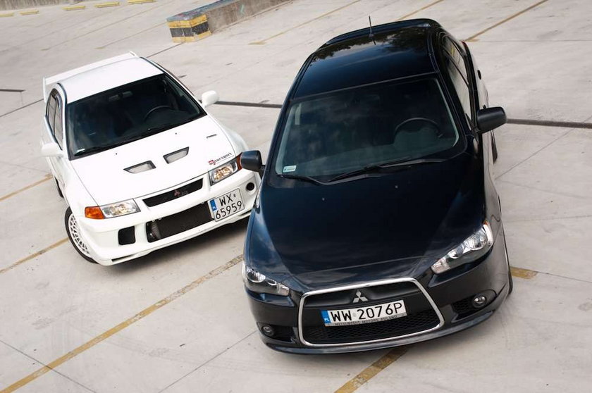 Mitsubishi Lancer Sportback vs Lancer EVO VI