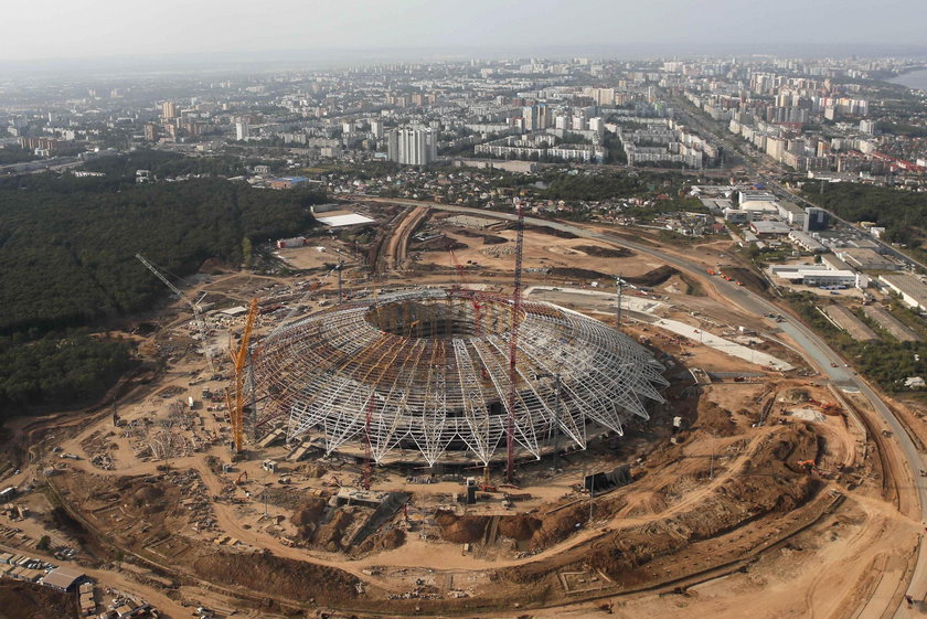  Samara Arena stadion budowa Rosja mundial