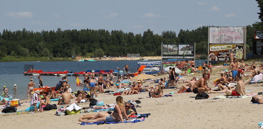 Horror nad zalewem w Kryspinowie! Bandyci pocięli plażowiczowi twarz