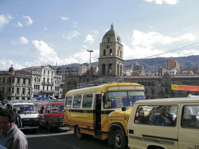 Galeria Boliwia - ulice La Paz, obrazek 13