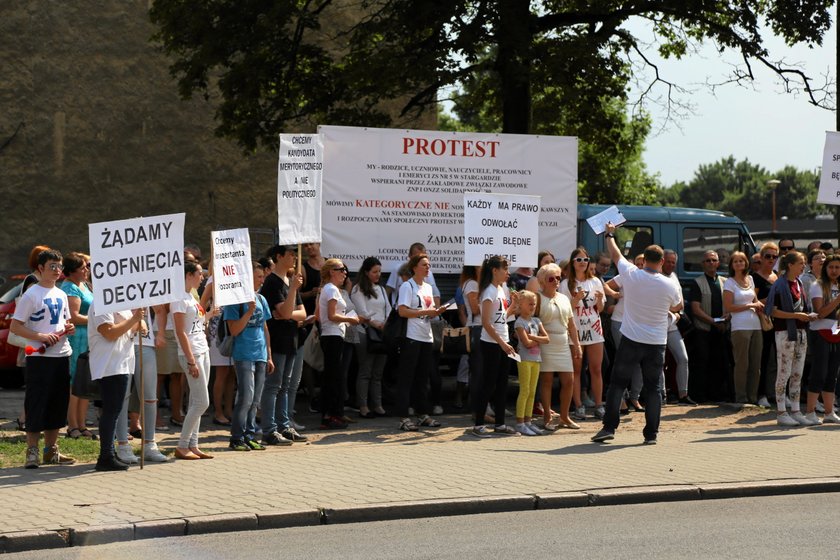 Rodzice kontra Starosta. Chcą innego dyrektora