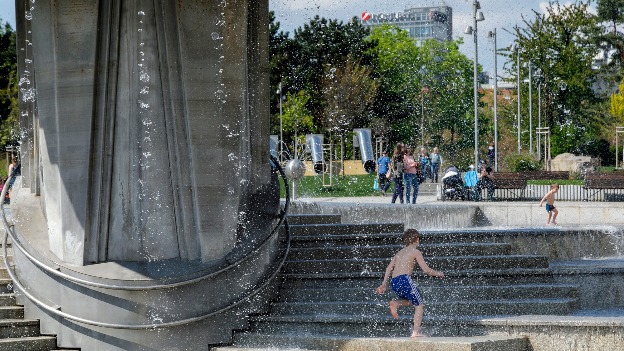 Fontána v Bratislave