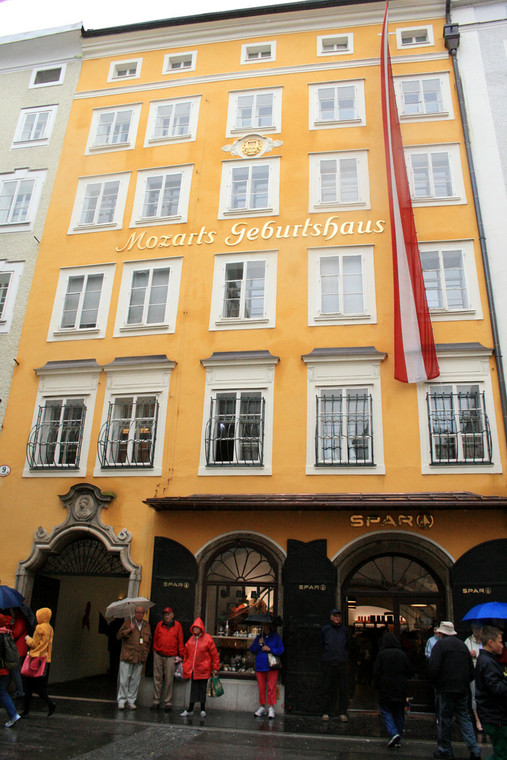 Salzburg - dom narodzin Mozarta