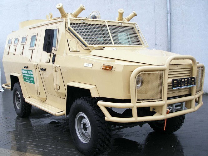 <b>AMZ Dzik</b> - to prawdziwa bestia na czterech kołach. Jedna z wersji mieści do 11 osób, posiada obrotowy karabin maszynowy i dwie podwójne wyrzutnie granatów dymnych. To właśnie nią zainteresowały się irackie siły bezpieczeństwa. Do 2008 roku sprzedano tam 531 takich samochodów, pod nazwą Ain Jaria – 1. W Polsce 