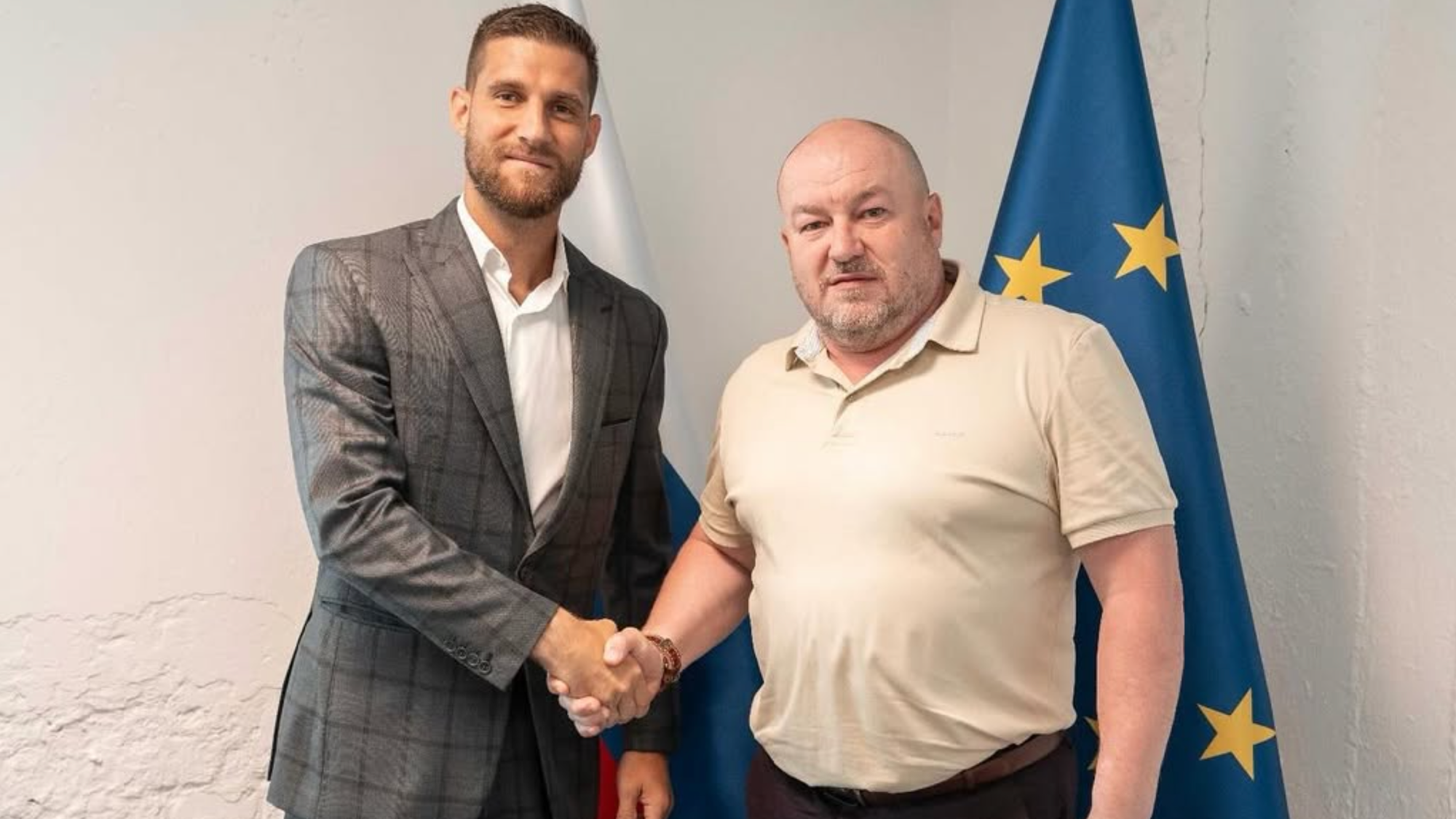 Tenista Martin Kližan a minister Rudolf Huliak.
