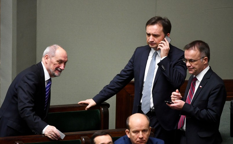 Antoni Macierewicz, Zbigniew Ziobro, Jarosław Sellin