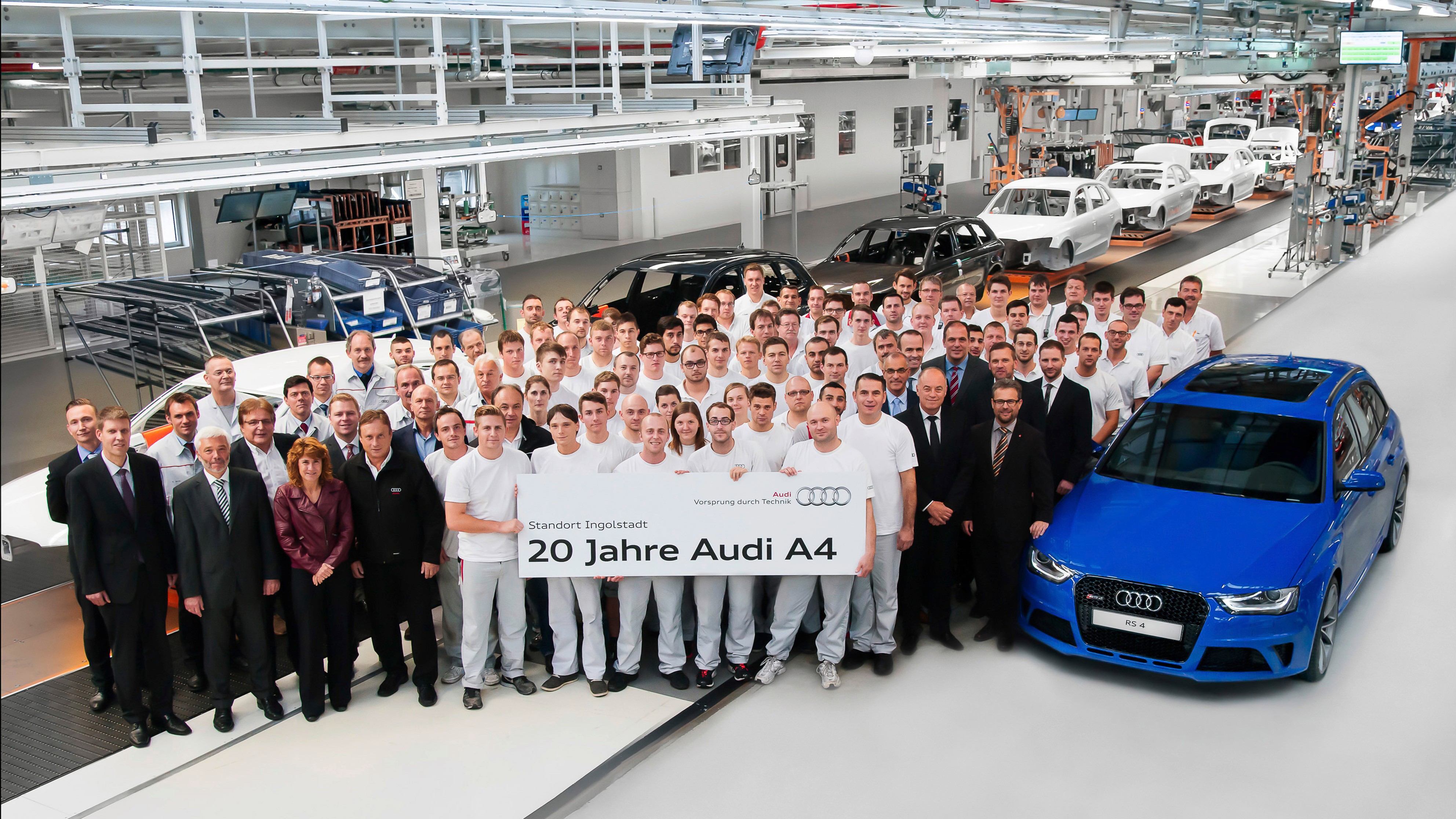 20 Lat Audi A4 Produkcji W Ingolstadt