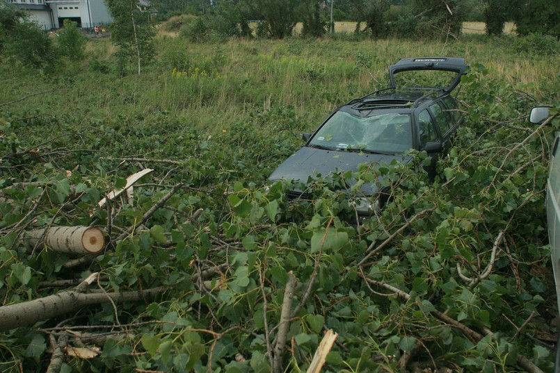 Nawałnice przeszły nad Polską