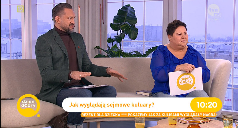 Marcin Prokop i Dorota Wellman w "Dzień dobry TVN" 