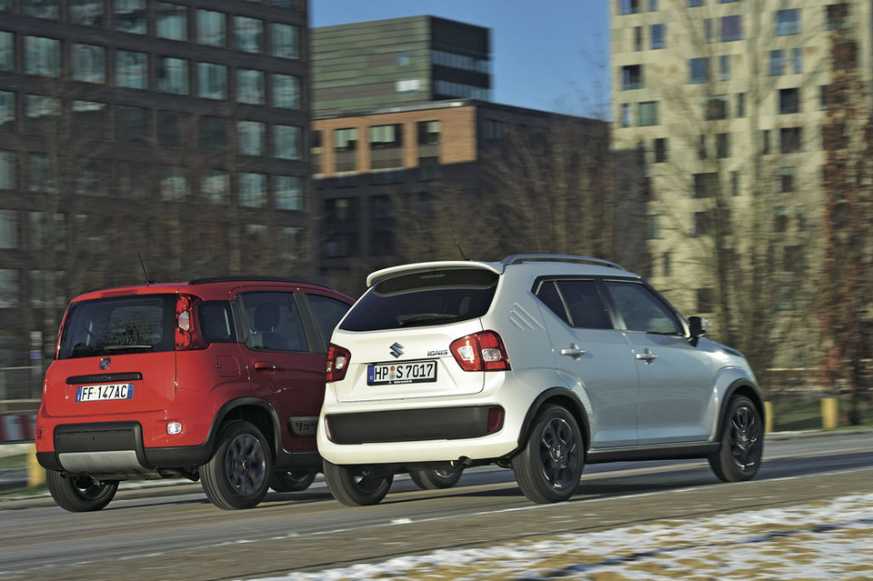 Fiat Panda kontra Suzuki Ignis czy miejskie auta z