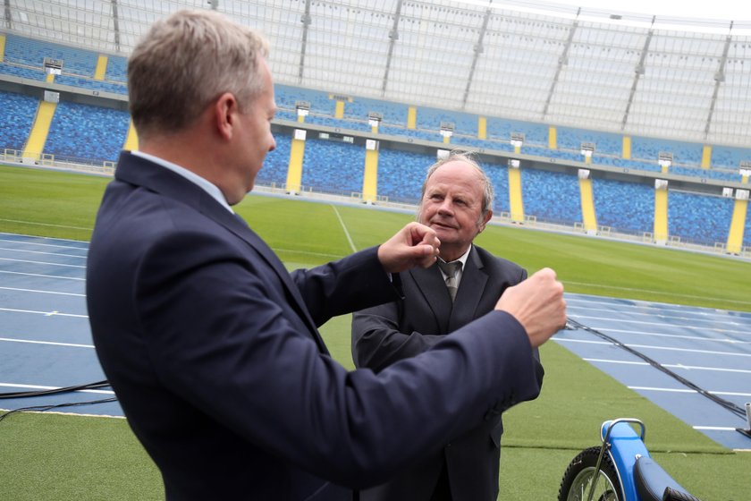 Jerzy Szczakiel na Stadionie Śląskim