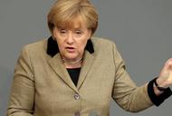 Angela Merkel w Bundestagu