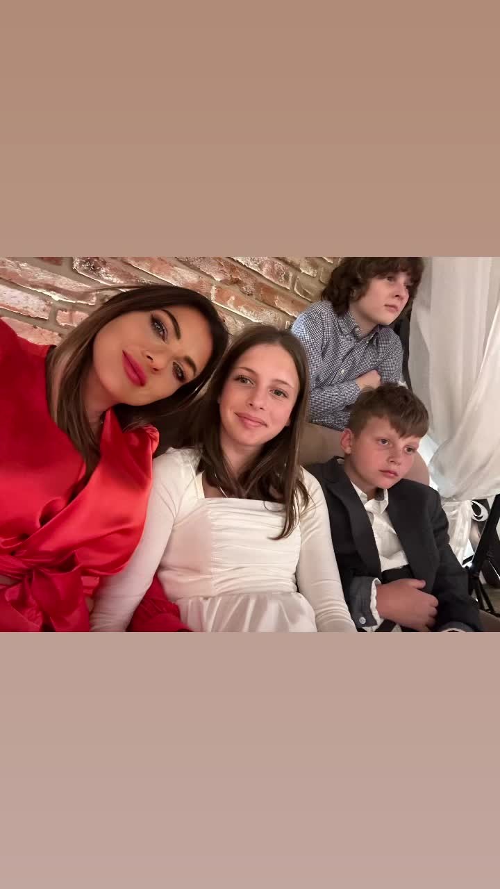 Martina Schindlerová na svadbe svojej sestry.