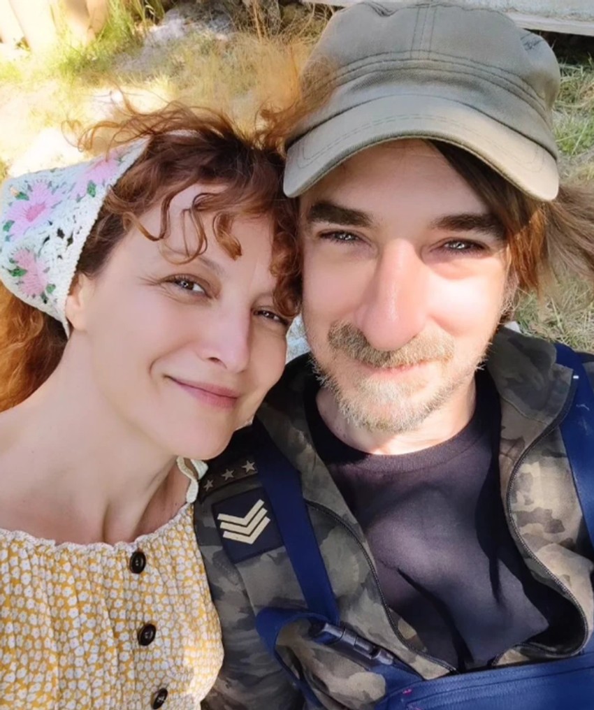 Jelena Stupljanin sa mužem