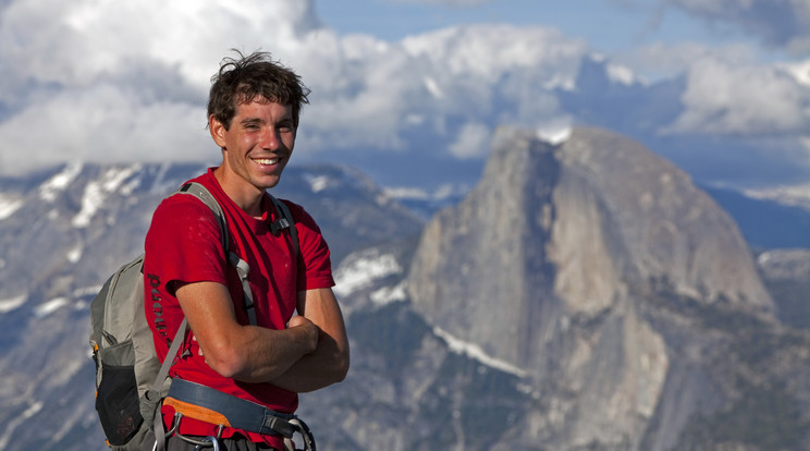 Alex Honnoldot tartják a
legjobb kötél nélküli mászónak /Fotó: Northfoto