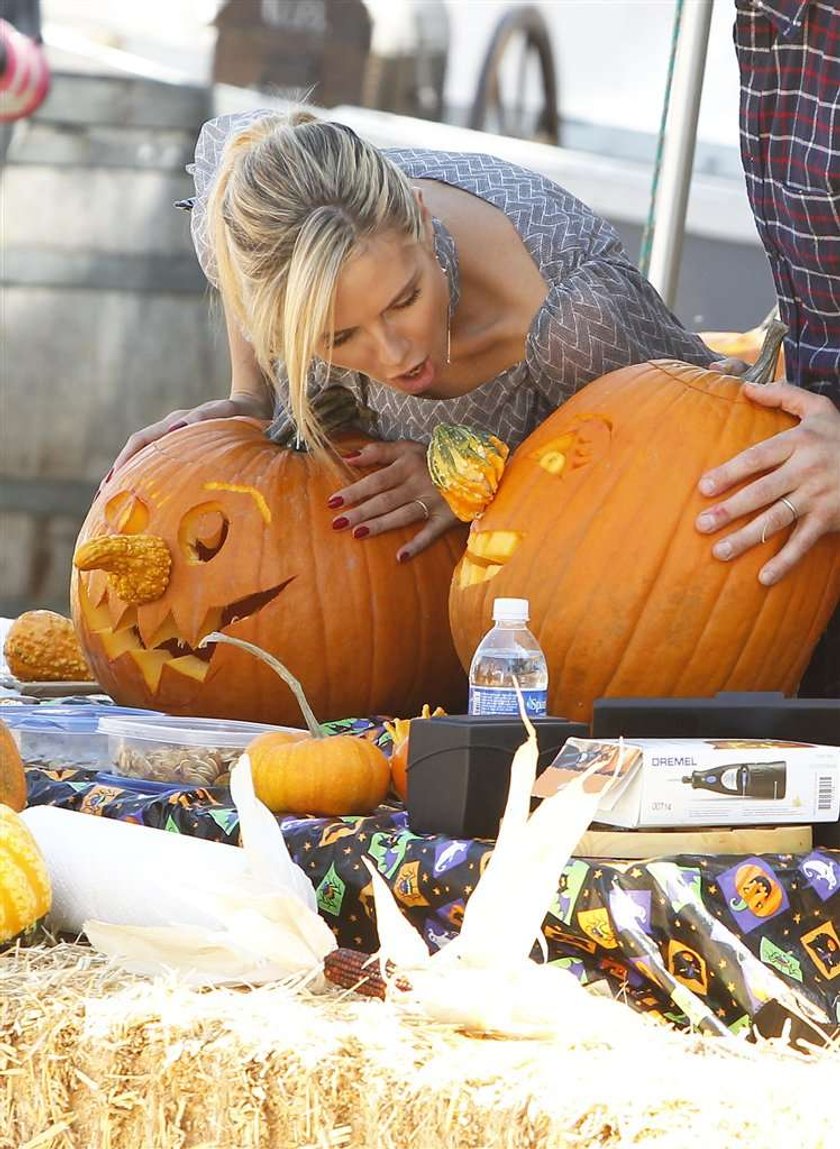 Klum szykuje się na Halloween