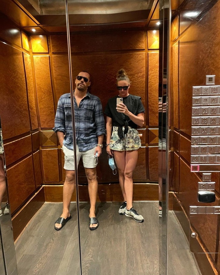 Valószínűleg a szállodából kapták az infót a rablók, hogy Hosszú Katinka kedvesének, Gelencsér Máténak a karján Rolex óra van /Fotó: Instagram