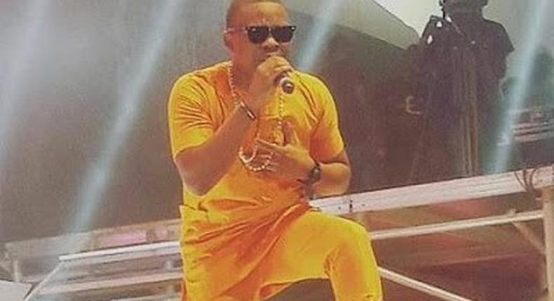 Olamide performing at OLIC2