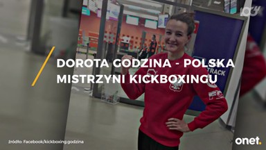 Dorota Godzina - polska mistrzyni kick-boxingu