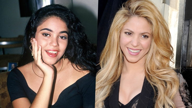 Shakira kiedyś i dziś