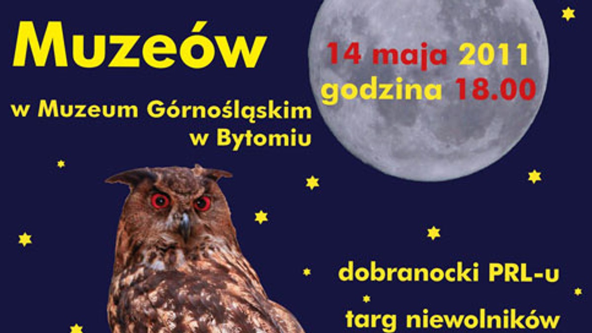 Kilkadziesiąt instytucji i placówek z woj. śląskiego włączyło się w organizację specjalnych przedsięwzięć na Noc Muzeów , która odbędzie się z soboty na niedzielę. Jedne z najobszerniejszych propozycji przygotowują Muzeum Śląskie w Katowicach i katowicki oddział IPN.