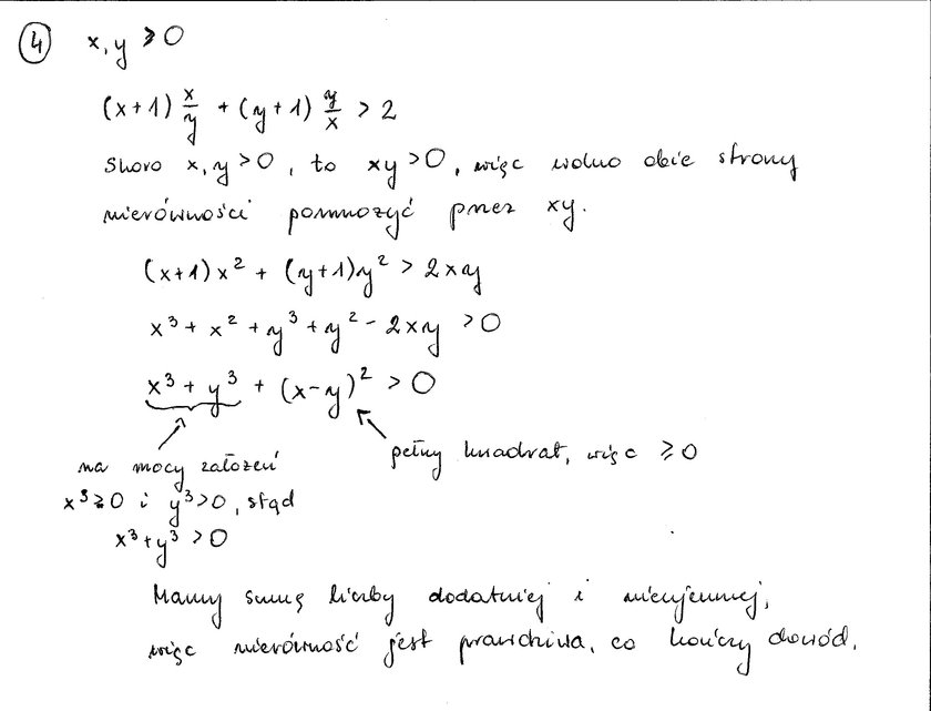 Matematyka poziom rozszerzony. 