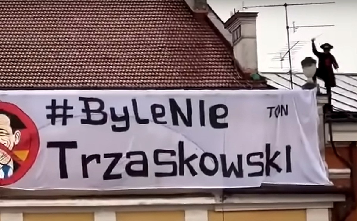 Byle nie Trzaskowski" - Zorro z Tarnowa
