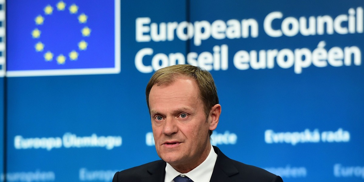 Donald Tusk, były premier i obecny szef Rady Europejskiej