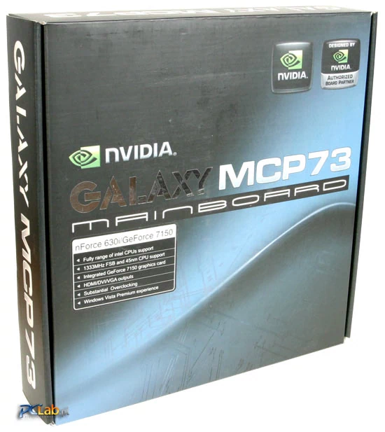 Galaxy MCP73 – pudełko
