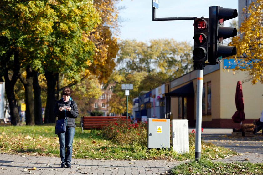 Sekundniki na zabrzańskich skrzyżowaniach