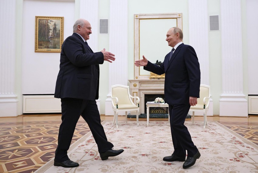 Vladimir Putin i Aleksandar Lukašenko