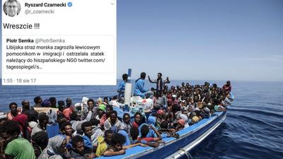 imigranci łodzie uchodźcy morze śródziemne