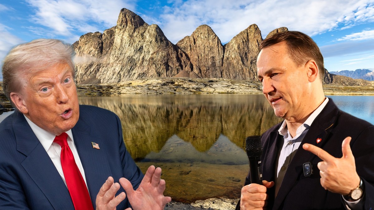 Donald Trump, Radosław Sikorski, Grenlandia